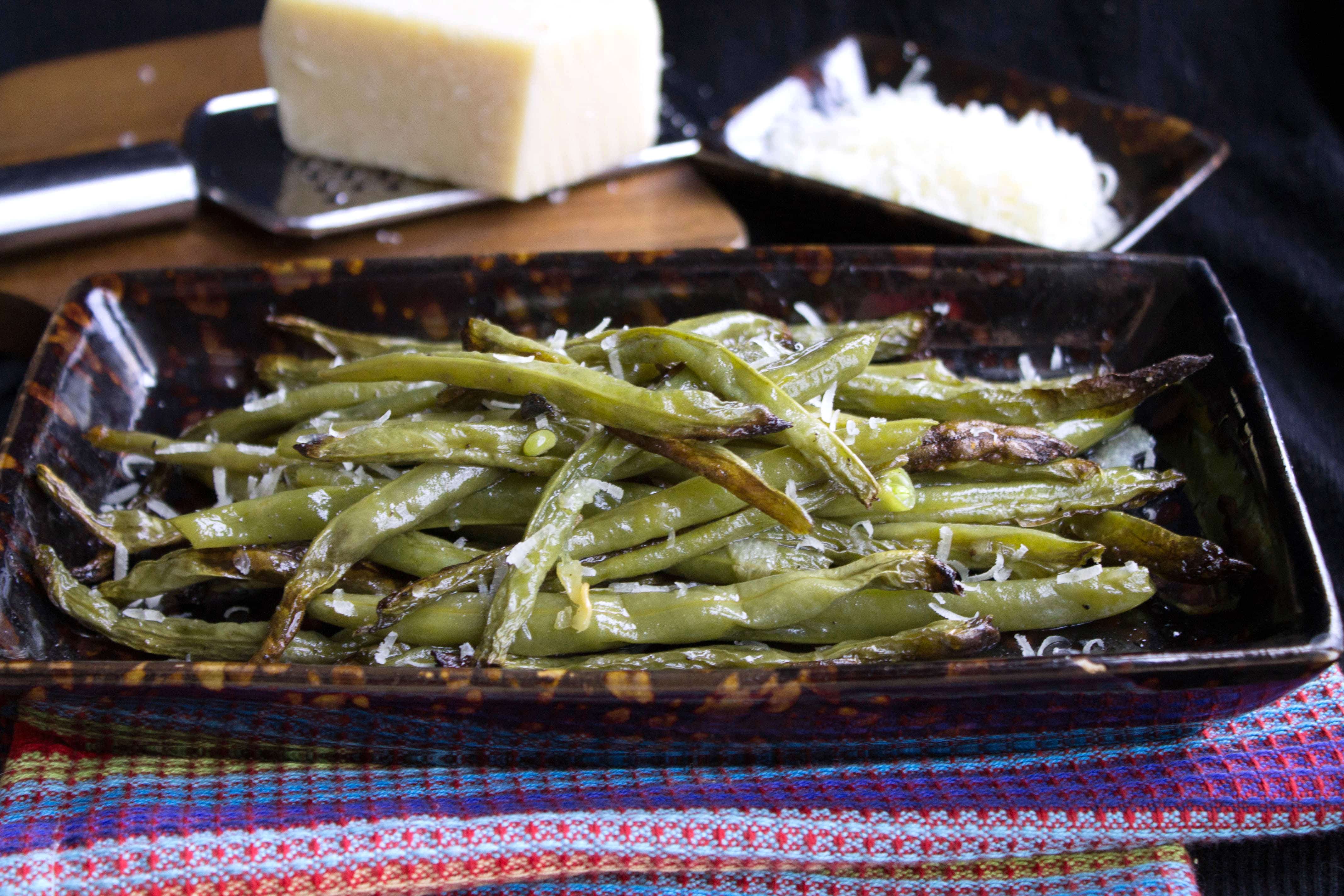 Garlic Roasted Green Beans