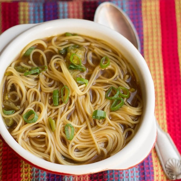 Quick & Easy Chinese Noodle Soup - Erren's Kitchen