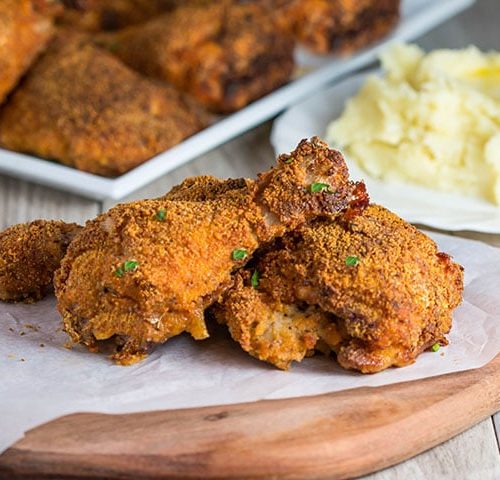 Healthy Fried Chicken - Erren's Kitchen
