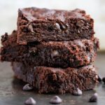 double chocolate chip cookie bars