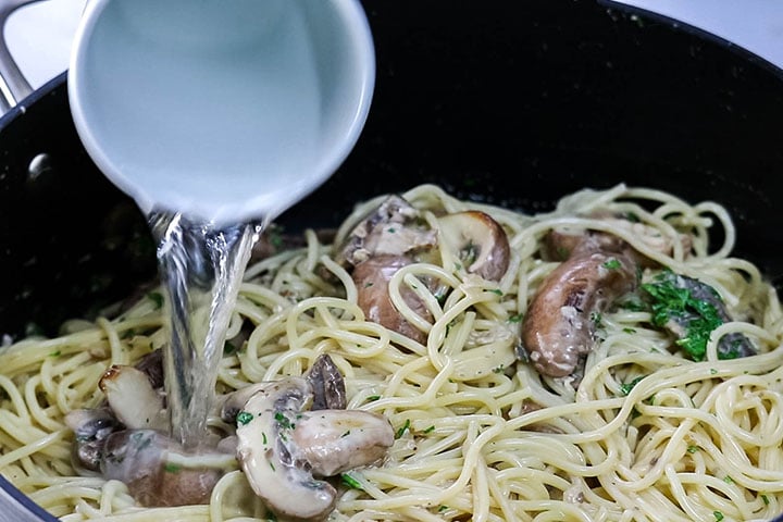 Creamy Mushroom Spaghetti Errens Kitchen 2929