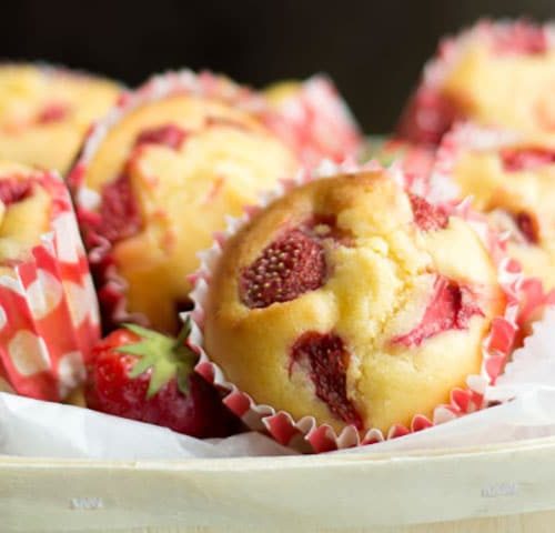 Strawberry Honey Cornbread Muffins Erren S Kitchen