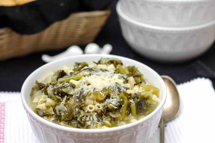 Escarole & Pasta Soup - Erren's Kitchen