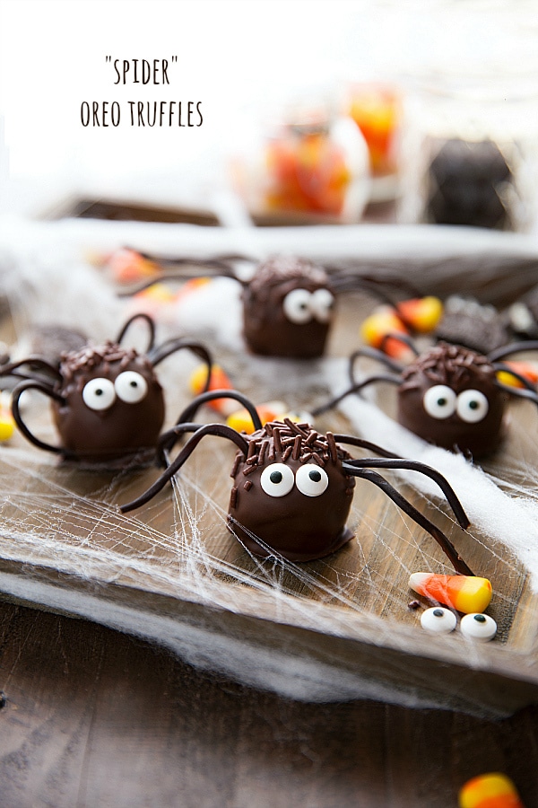 Easy Spider Oreo Balls