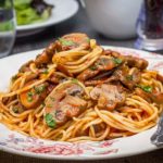 Spaghetti With Mushroom Tomato Sauce - Erren's Kitchen
