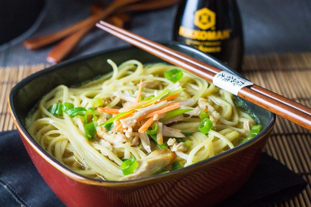 Quick & Easy Chinese Chicken Noodle Soup Erren's Kitchen