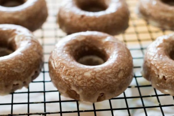 Easy Baked Glazed Chocolate Doughnuts - Erren's Kitchen