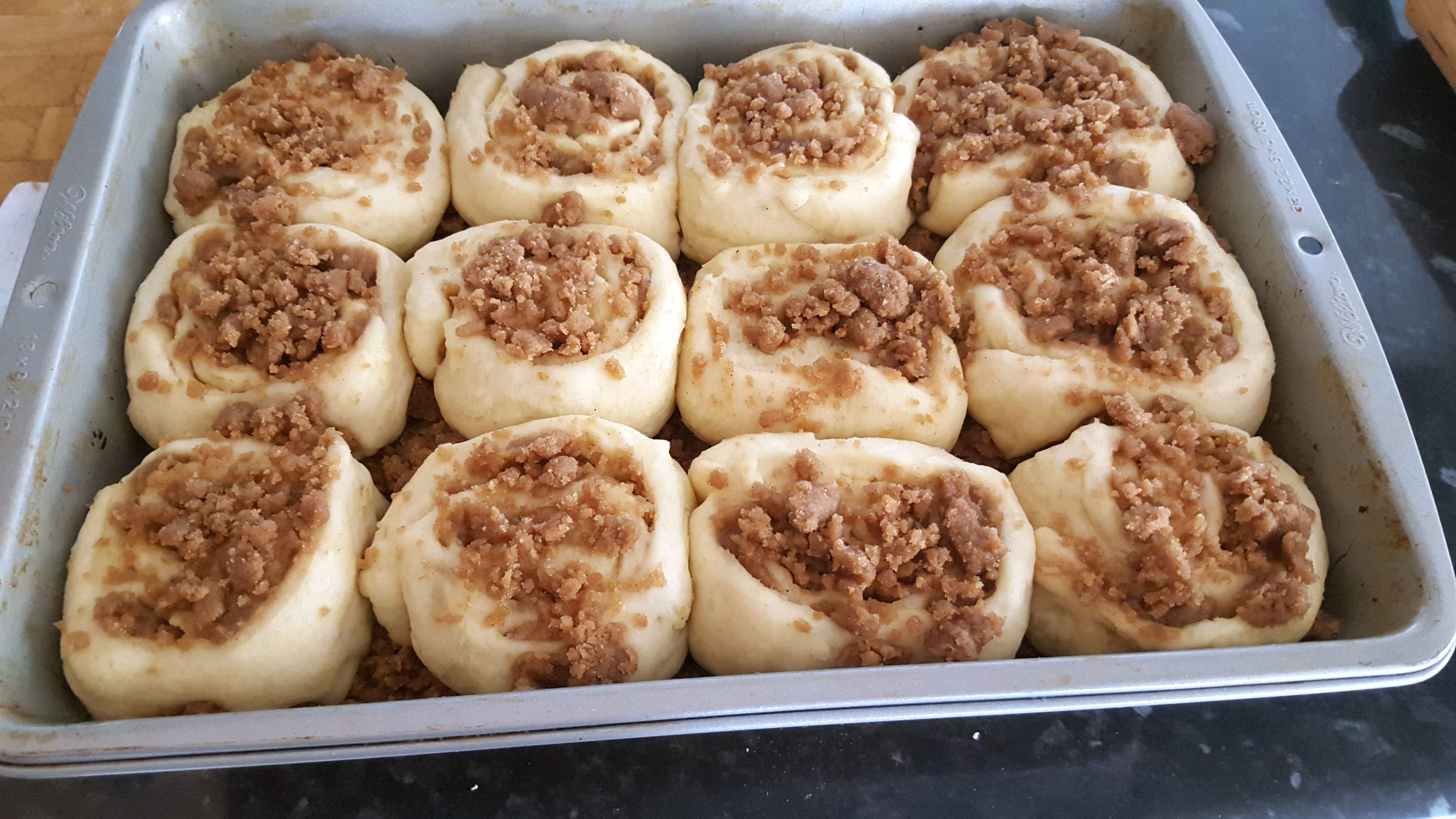 Cinnamon Crumb Buns - This recipe will keep you coming back for more!