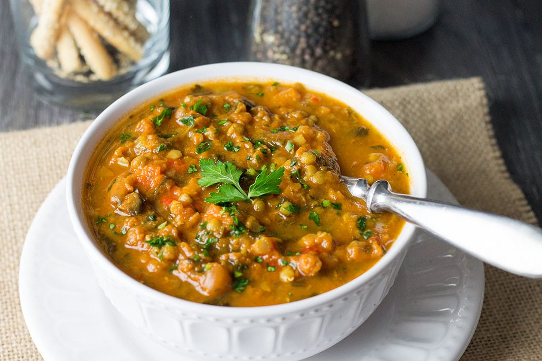 Homemade Lentil Soup - Erren's Kitchen