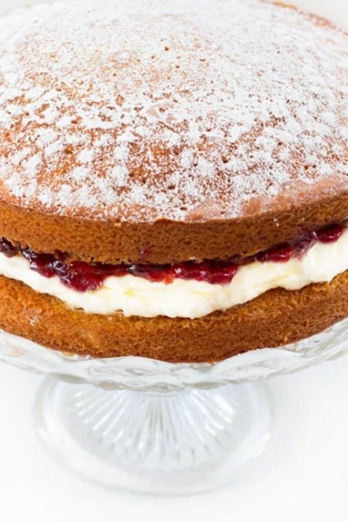 Victoria Sponge Cake with Whipped Cream | Erren's Kitchen