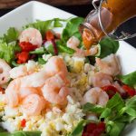 Packed with Shrimp and chopped hard boiled eggs, this hearty recipe from Erren's Kitchen for Shrimp and Egg Salad makes a healthy and delicious lunch or light dinner.