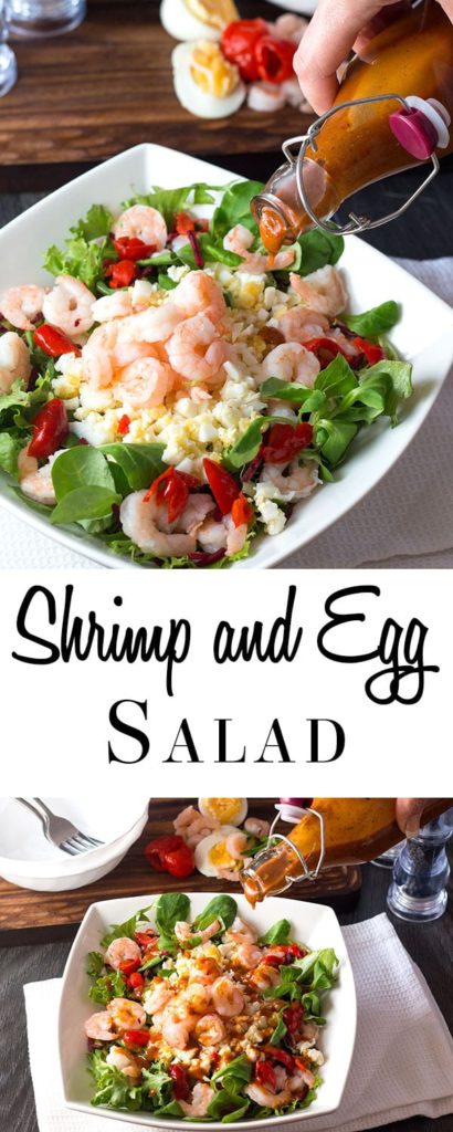 Packed with Shrimp and chopped hard boiled eggs, this hearty recipe from Erren's Kitchen for Shrimp and Egg Salad makes a healthy and delicious lunch or light dinner.