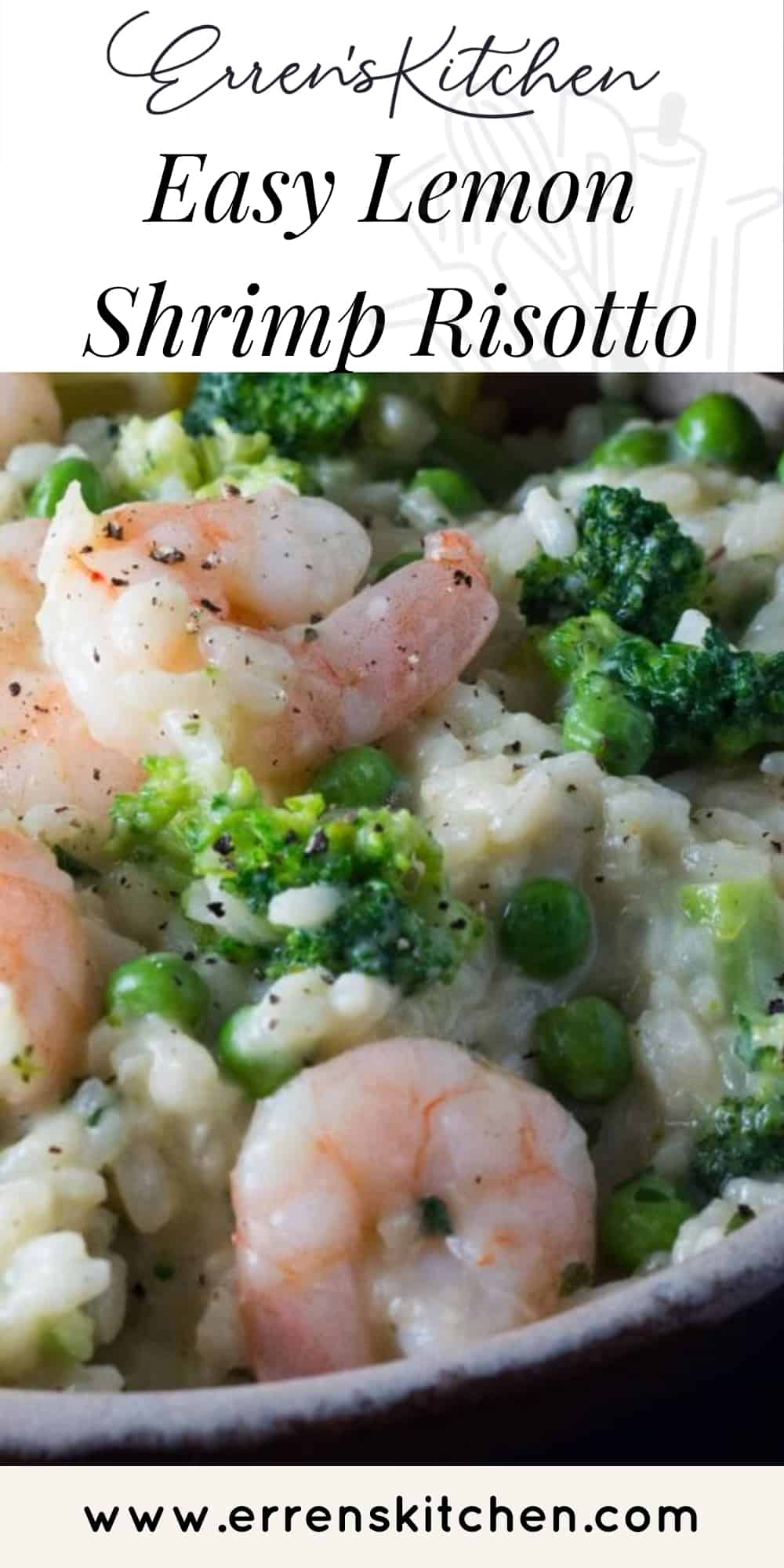 Easy Lemon Shrimp Risotto - a quick and easy risotto you'll love