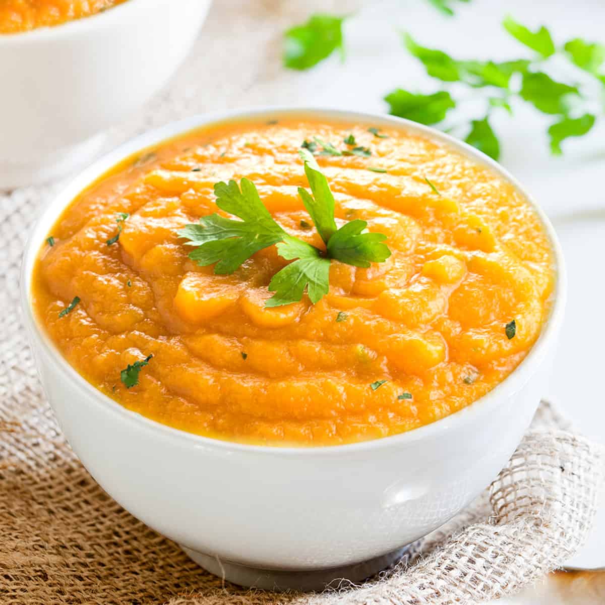 Simple carrot deals soup