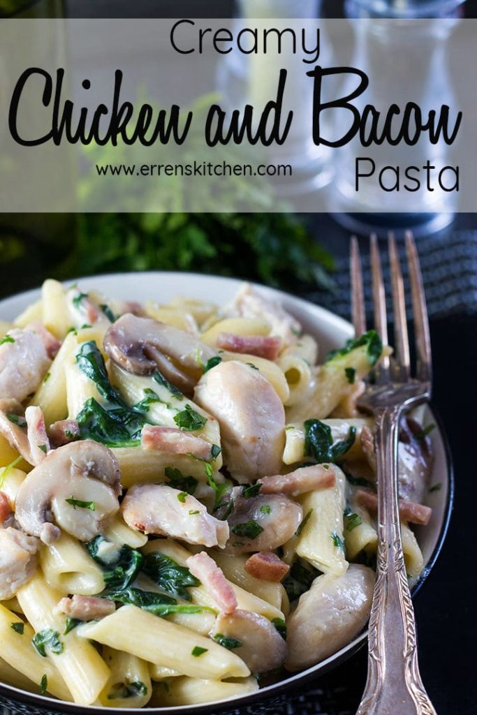 Creamy Chicken And Bacon Pasta A Delicious One Pot Meal