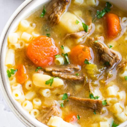 Slow Cooker Beef Brisket Soup Erren S Kitchen