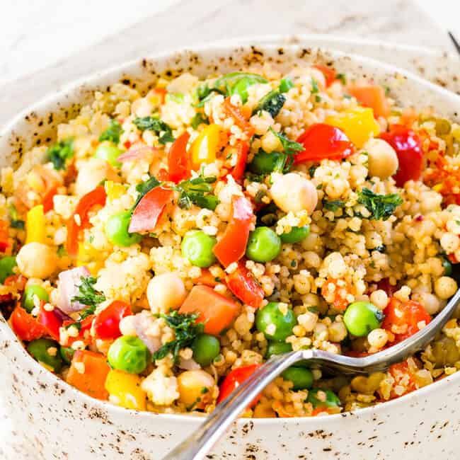 Vegetable Moroccan Couscous | Erren's Kitchen