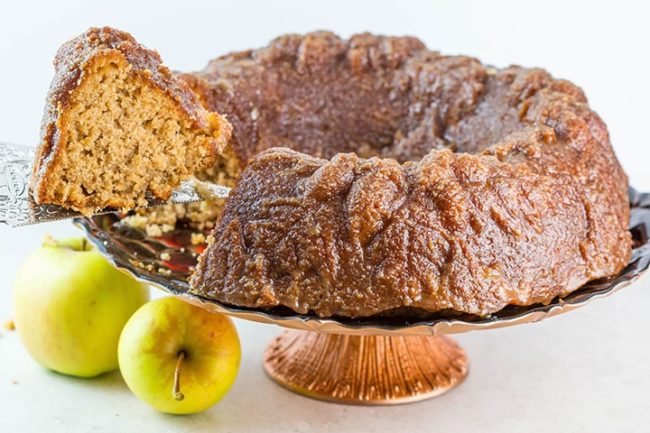 Caramel Apple Cake - Erren's Kitchen