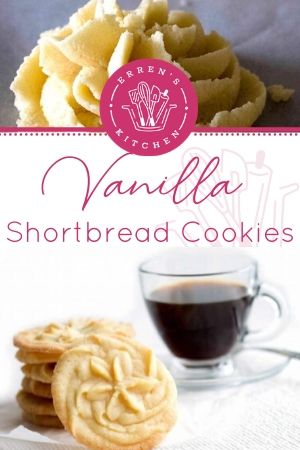 Buttery Vanilla Shortbread Cookies