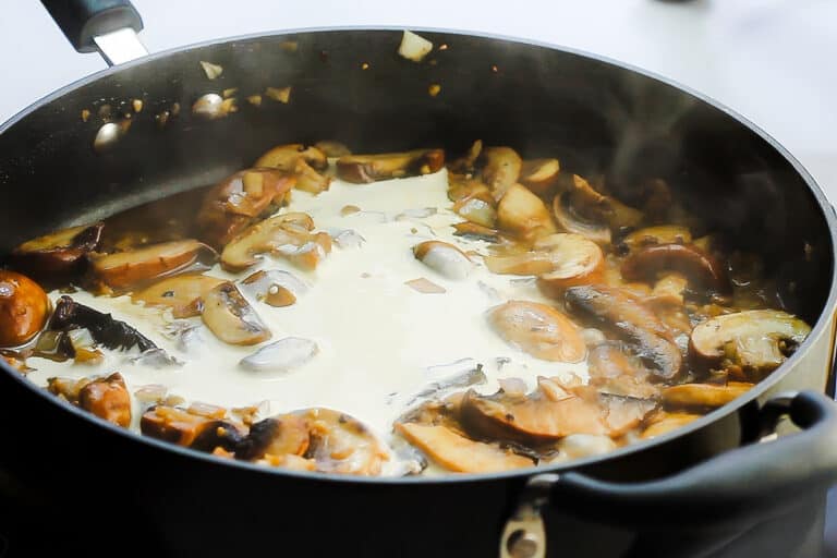 Creamy Tagliatelle And Mushrooms Errens Kitchen 6046