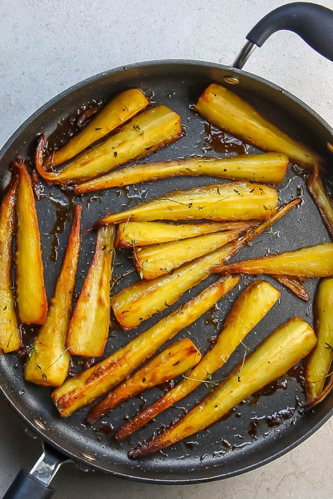 Honey & Maple Roasted Parsnips - Erren's Kitchen