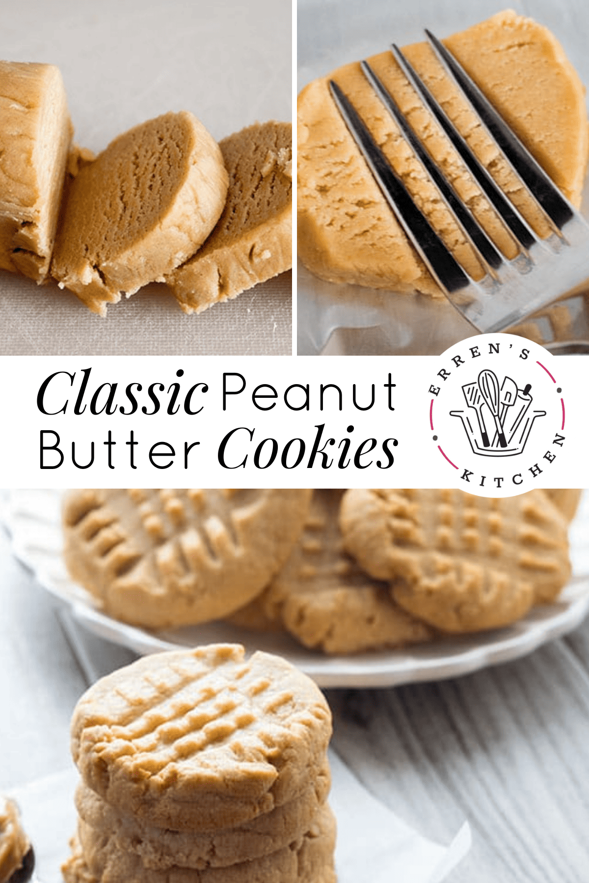 Classic Peanut Butter Cookies - Erren's Kitchen