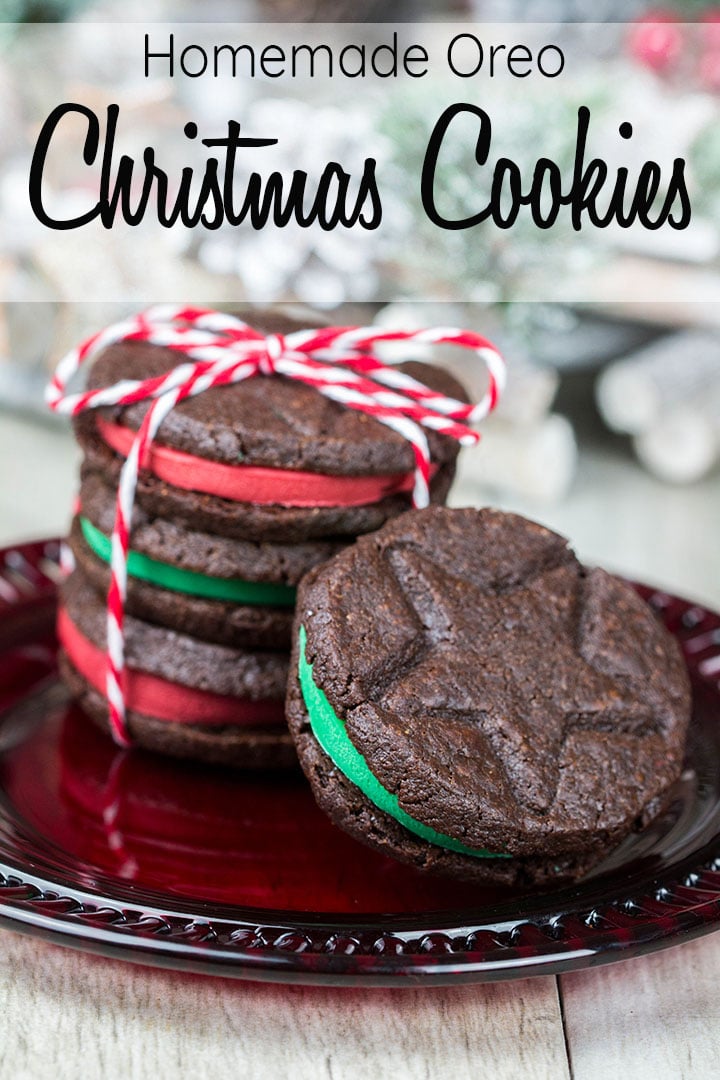 Homemade Oreo Christmas Cookies | Erren's Kitchen