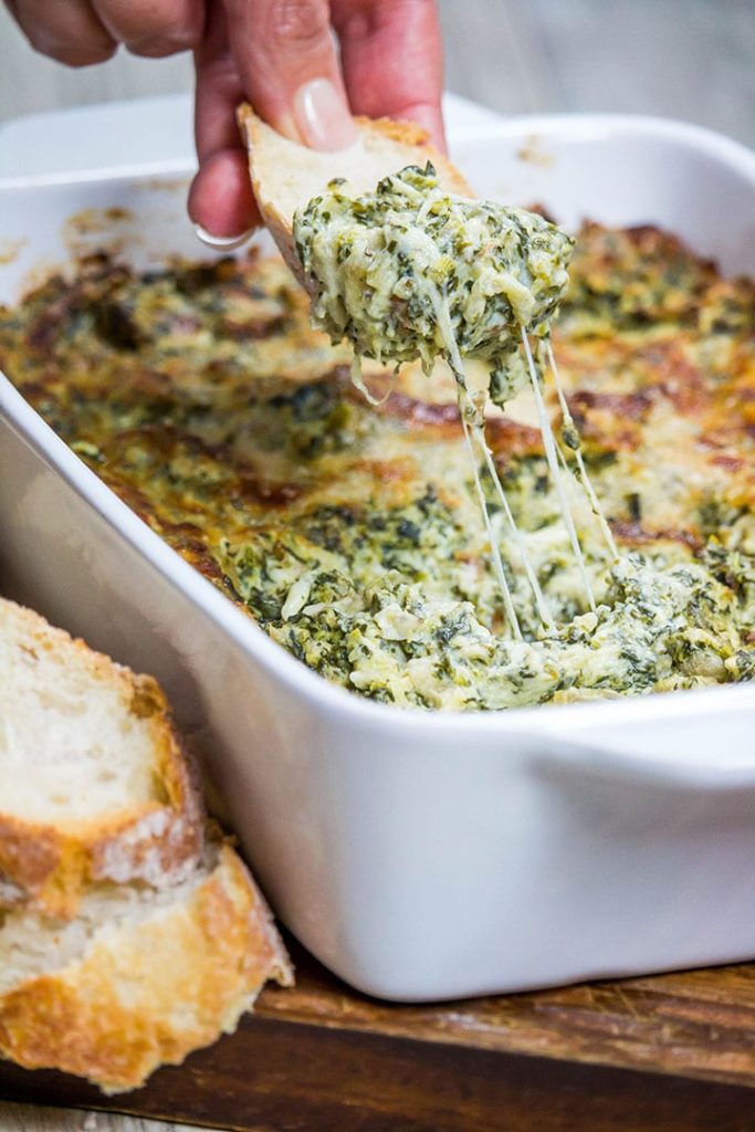 Hot Eggplant Spinach Dip - Erren's Kitchen