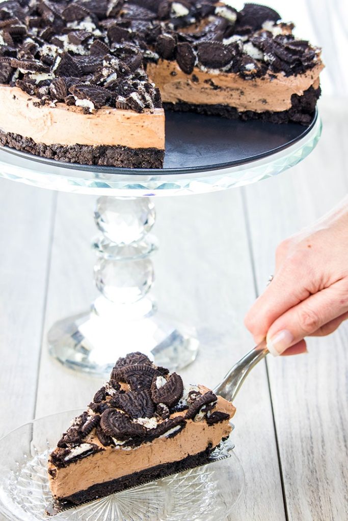 No Bake Chocolate Oreo Cheesecake - Erren's Kitchen