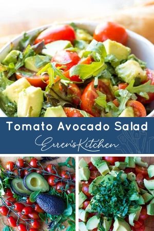 Tomato Avocado Salad - Erren's Kitchen