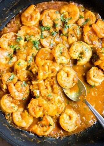 Easy Thai Coconut Shrimp Curry - Erren's Kitchen