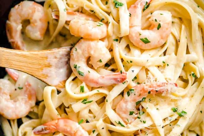 Shrimp Alfredo - Erren's Kitchen