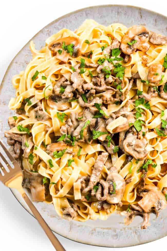 Easy Beef Stroganoff - Erren's Kitchen