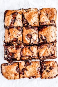 Chocolate Chip Blondies - Erren's Kitchen