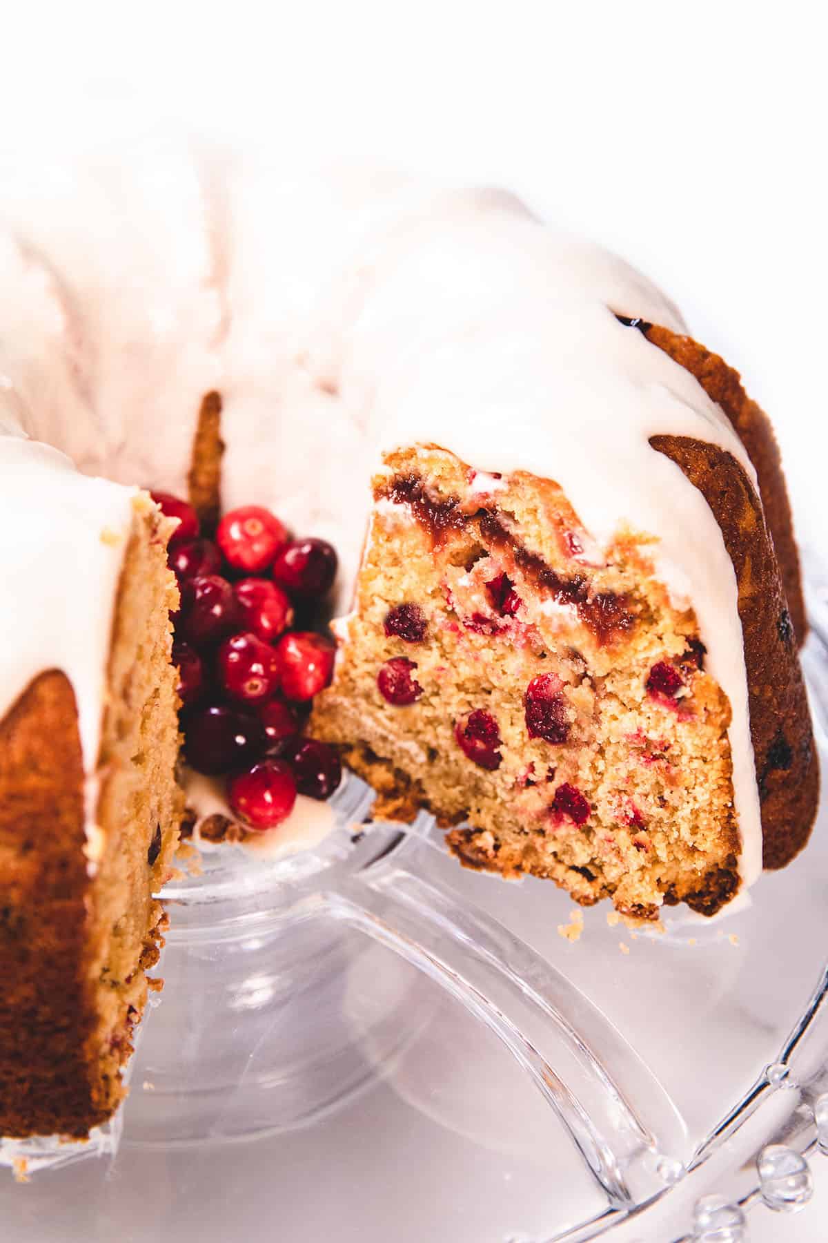 Cranberry Christmas Cake + Video - The Slow Roasted Italian