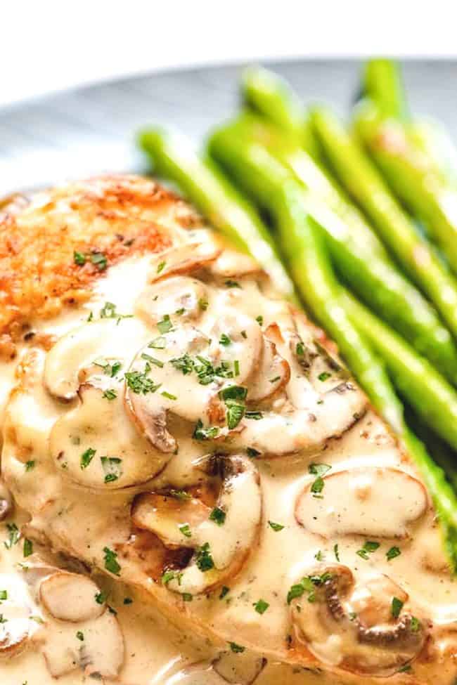 Creamy Mushroom Chicken - Erren's Kitchen