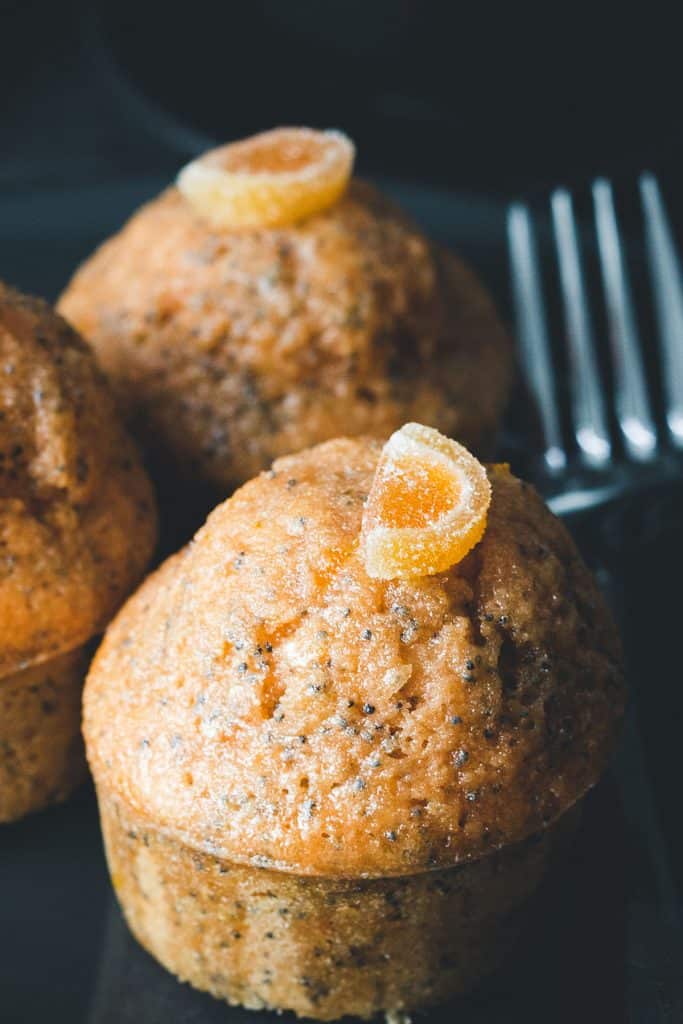 three Best Ever Orange Poppy Seed Cakes ready to eat