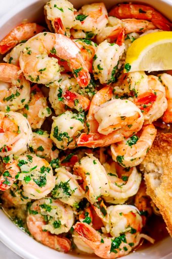 Garlic Butter Shrimp - Erren's Kitchen