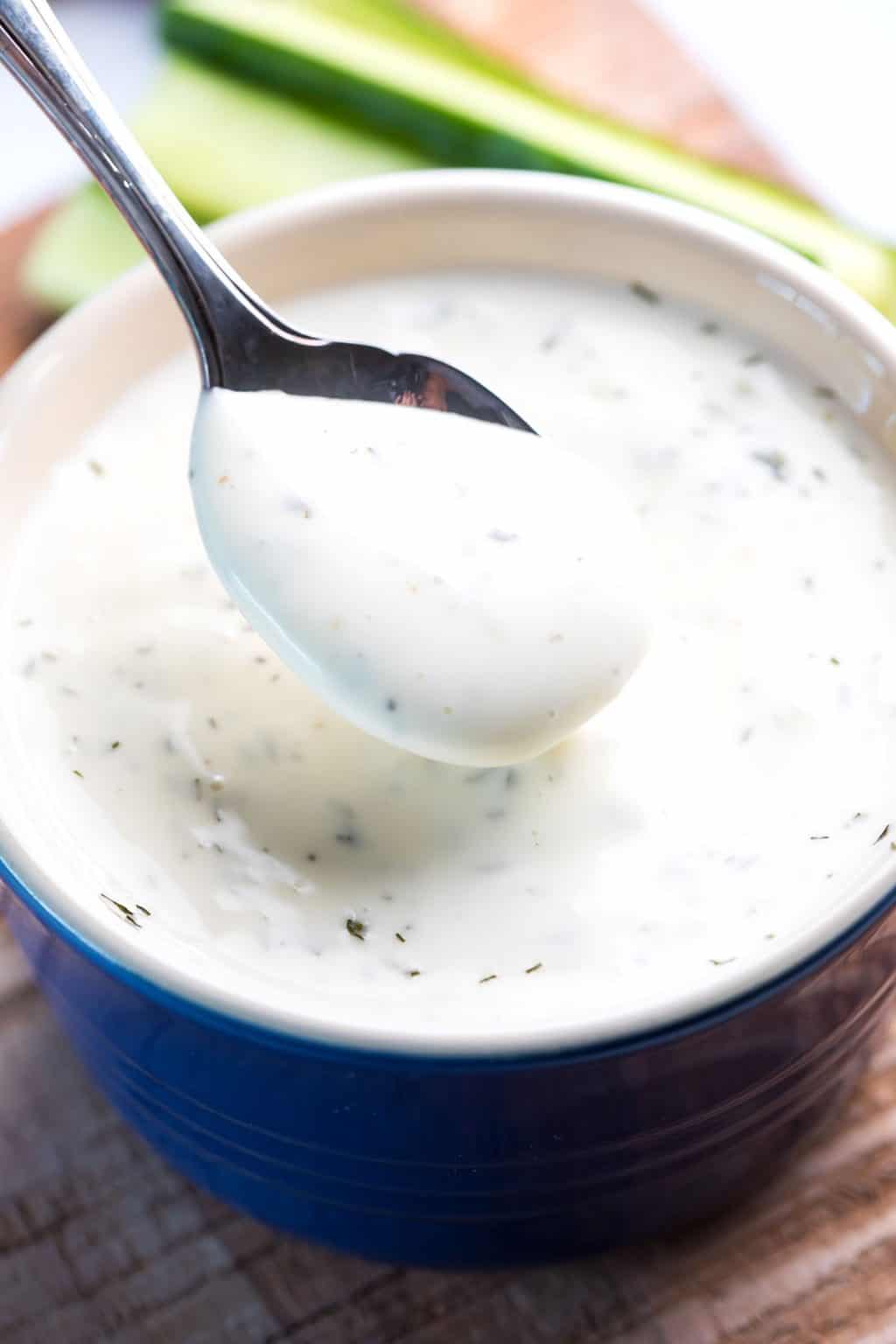 Homemade Buttermilk Ranch Dressing - Erren's Kitchen