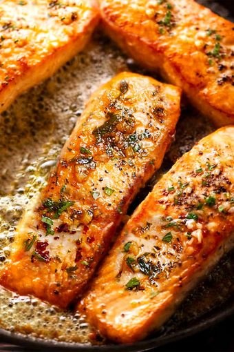 Butter Garlic Salmon - Erren's Kitchen