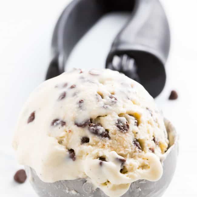 Chocolate Chip Ice Cream - Erren's Kitchen