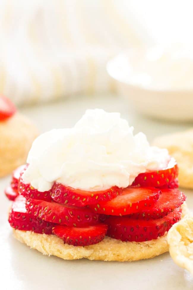 Strawberry Shortcake Biscuits - Erren's Kitchen