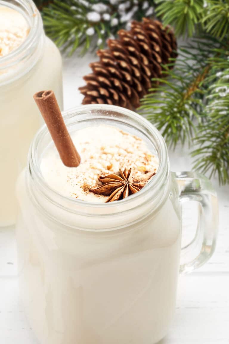 Easy Homemade Cooked Eggnog - Erren's Kitchen