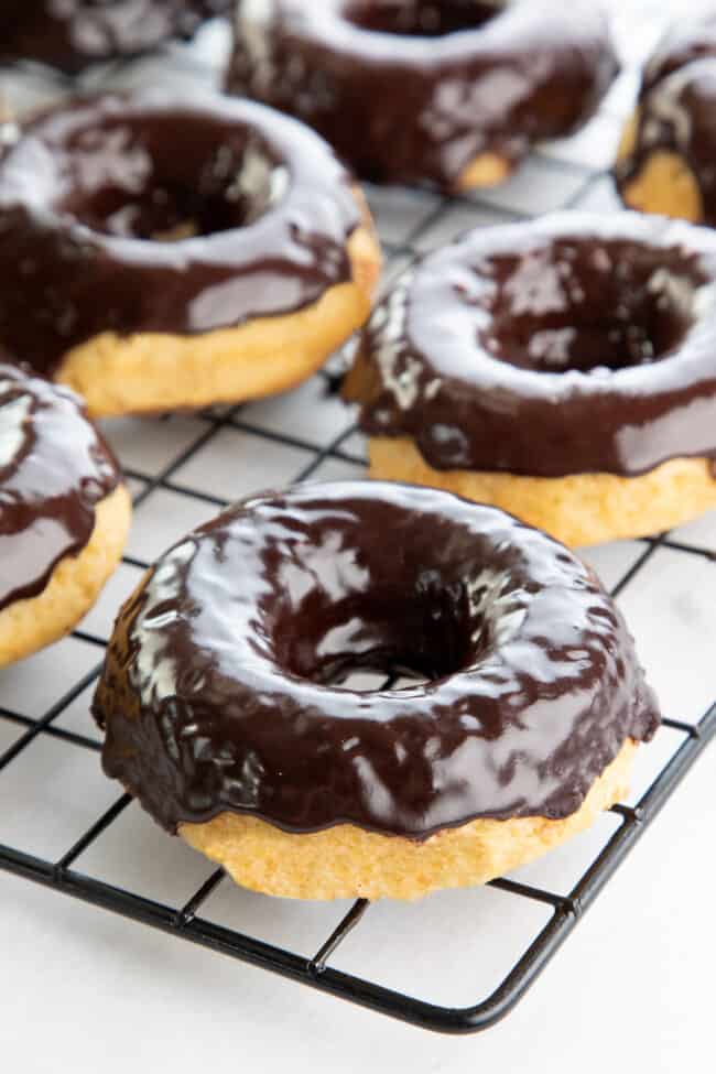 Chocolate Frosted Donuts - Erren's Kitchen