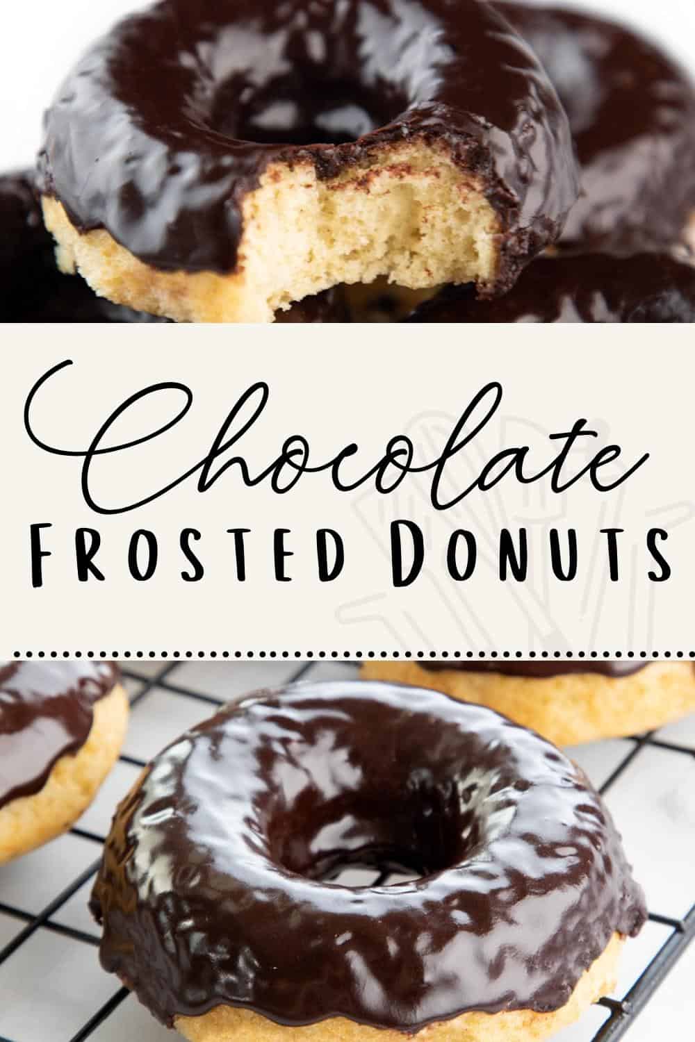 Chocolate Frosted Donuts - Erren's Kitchen