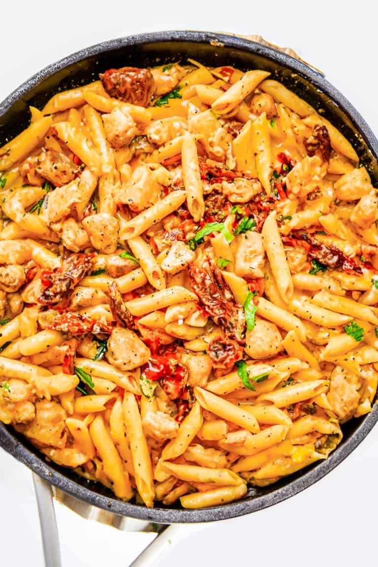 Creamy Sun-Dried Tomato Pasta with Chicken - Erren's Kitchen