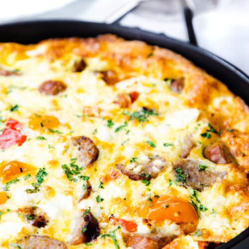 Sausage frittata shop