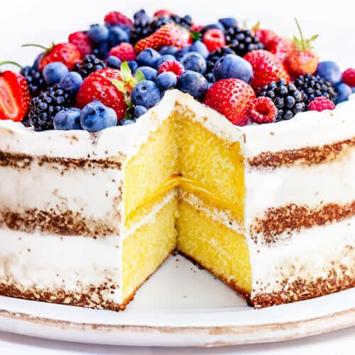 Lemon Curd Cake - Erren's Kitchen