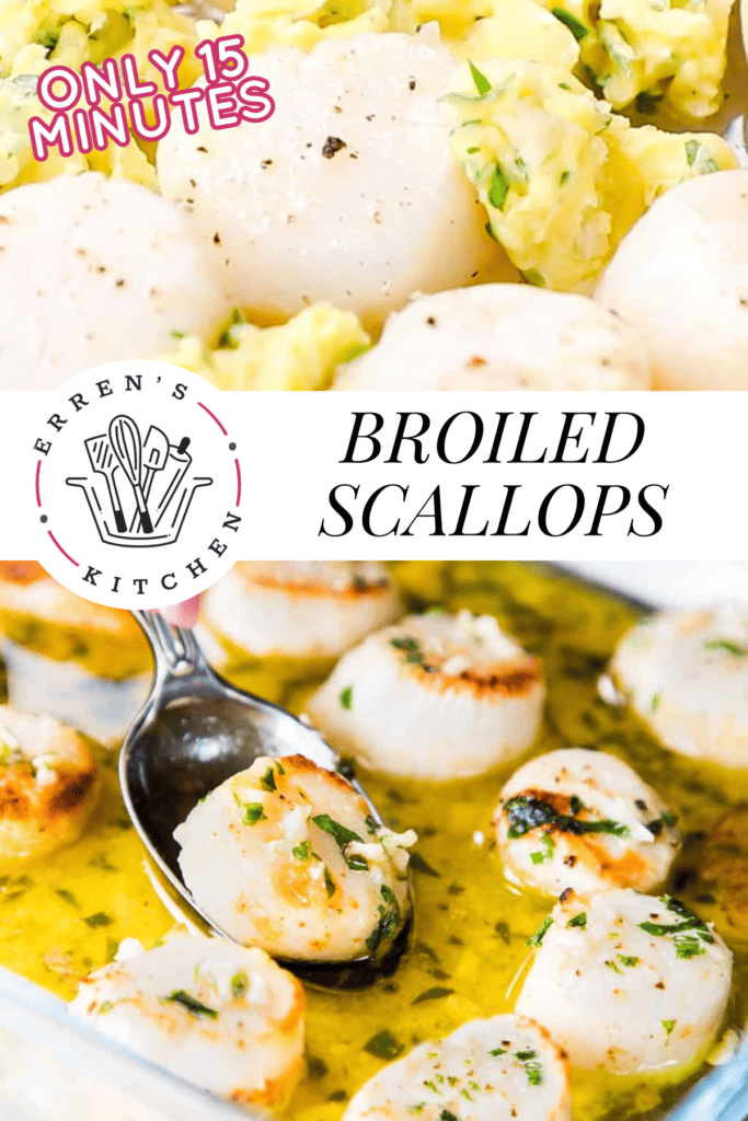 Deliciously seasoned and baked scallops in a lemon butter garlic sauce.