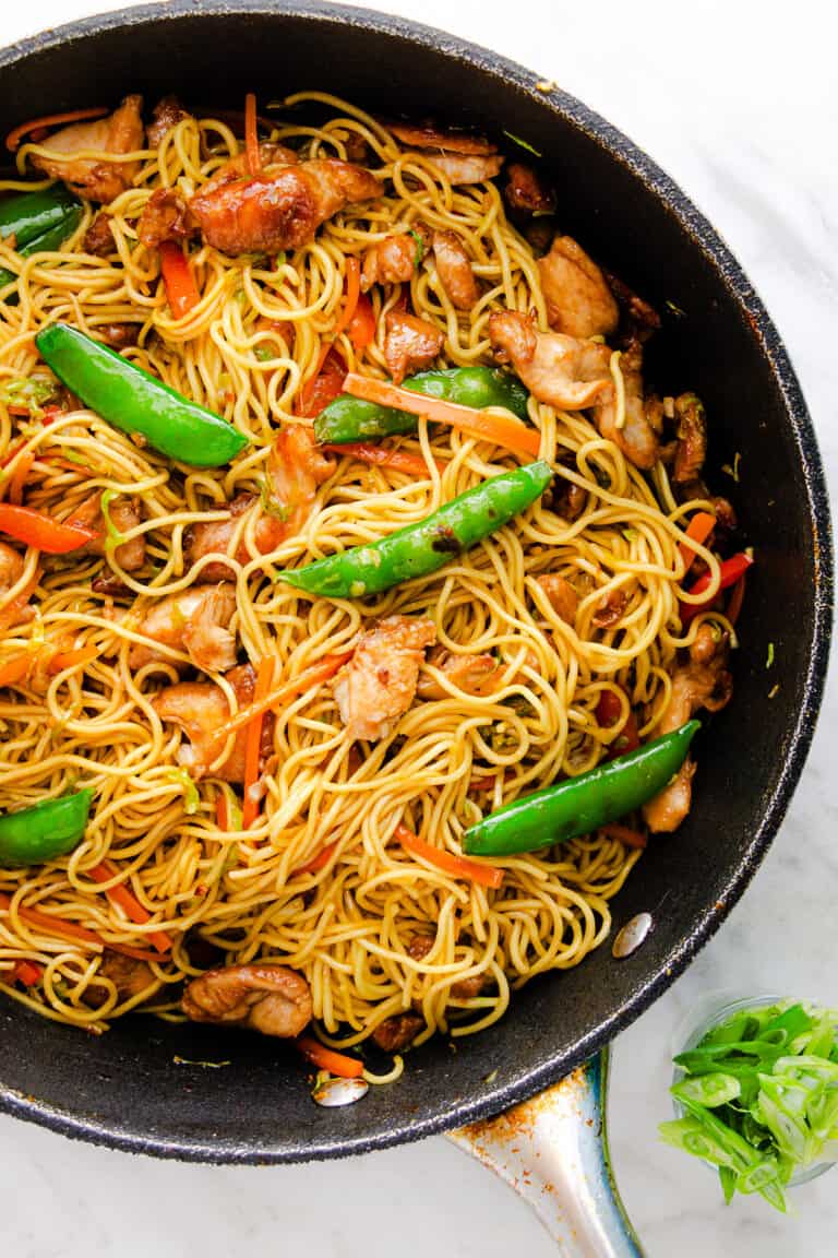 Chicken Lo mein - Erren's Kitchen